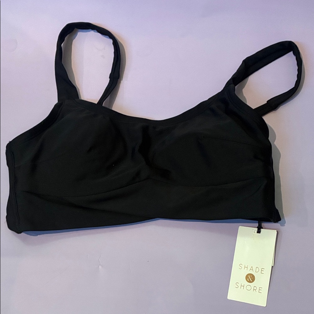Shade & Shore Women's Classic Black Bra